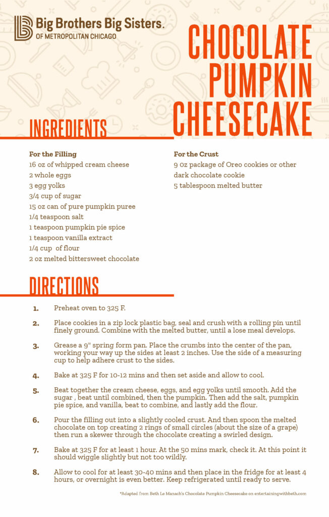 Chcolate Pumpkin Cheesecake Recipe